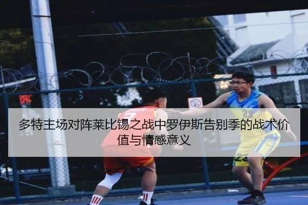 多特主场对阵莱比锡之战中罗伊斯告别季的战术价值与情感意义